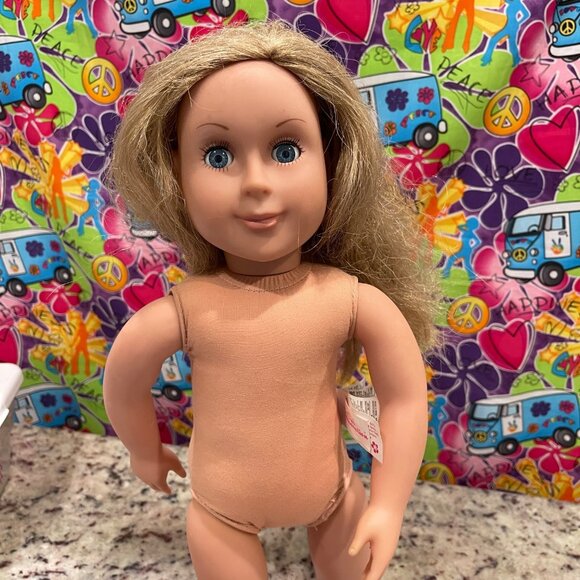 Our Generations 18" Blonde Doll by Battat Articulating Limbs - Picture 5 of 13